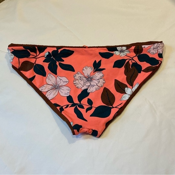 New Maaji sublime reversible coconut floral brown bikini bottom 2874 - Picture 5 of 13